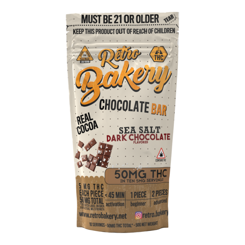 Dark Chocolate Sea Salt Bar